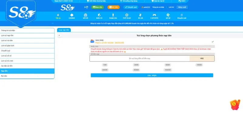Chính sách giao dịch S8 là một khuôn khổ toàn diện